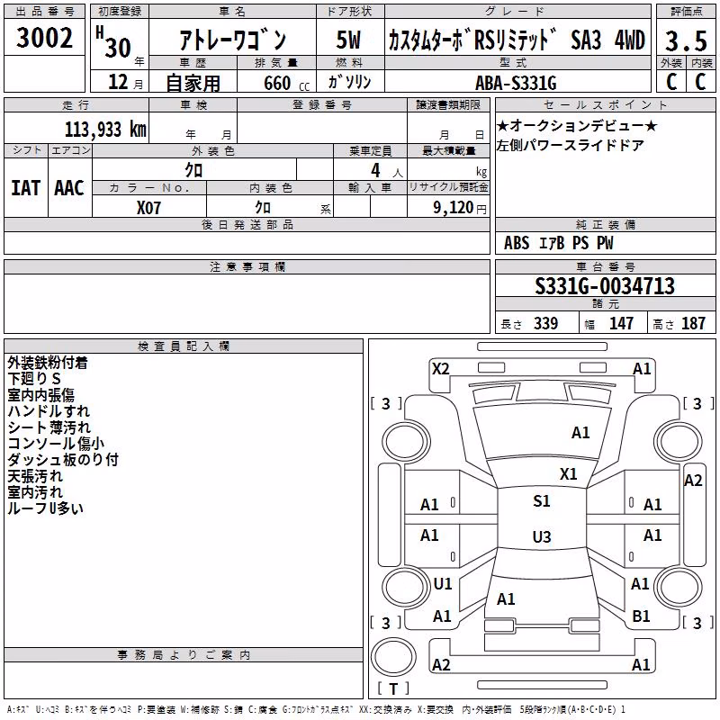 DAIHATSU ATRAI