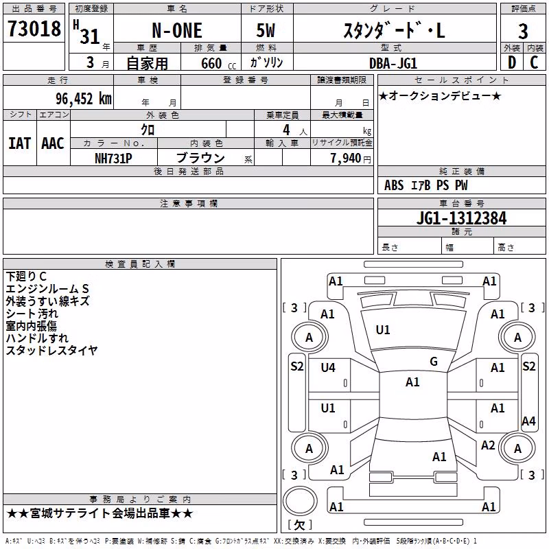 HONDA N-ONE
