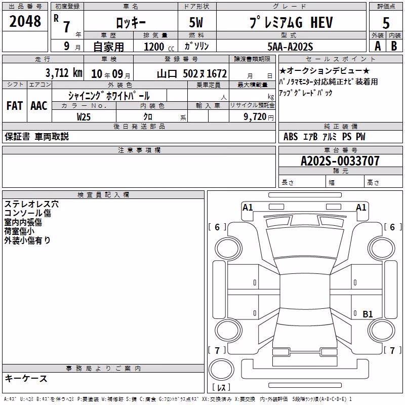 DAIHATSU ROCKY