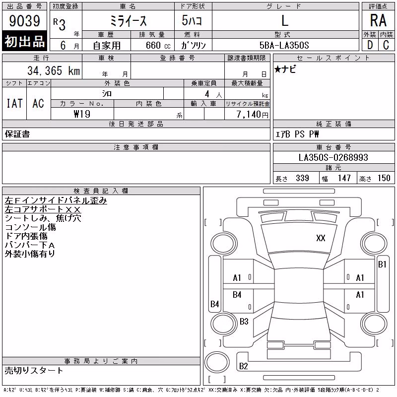 DAIHATSU MIRA E:S