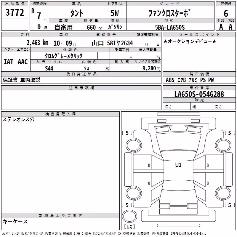DAIHATSU TANTO