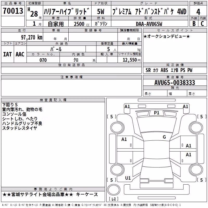 TOYOTA HARRIER