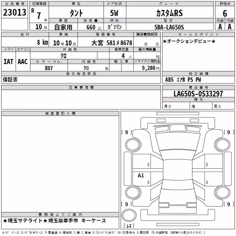 DAIHATSU TANTO