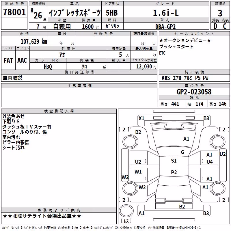 SUBARU IMPREZA