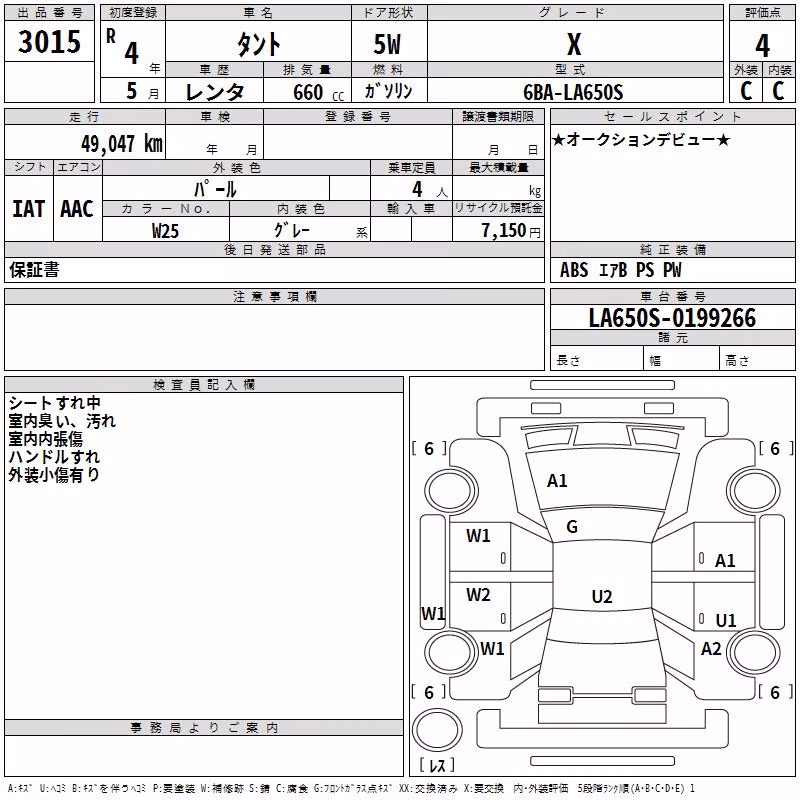 DAIHATSU TANTO