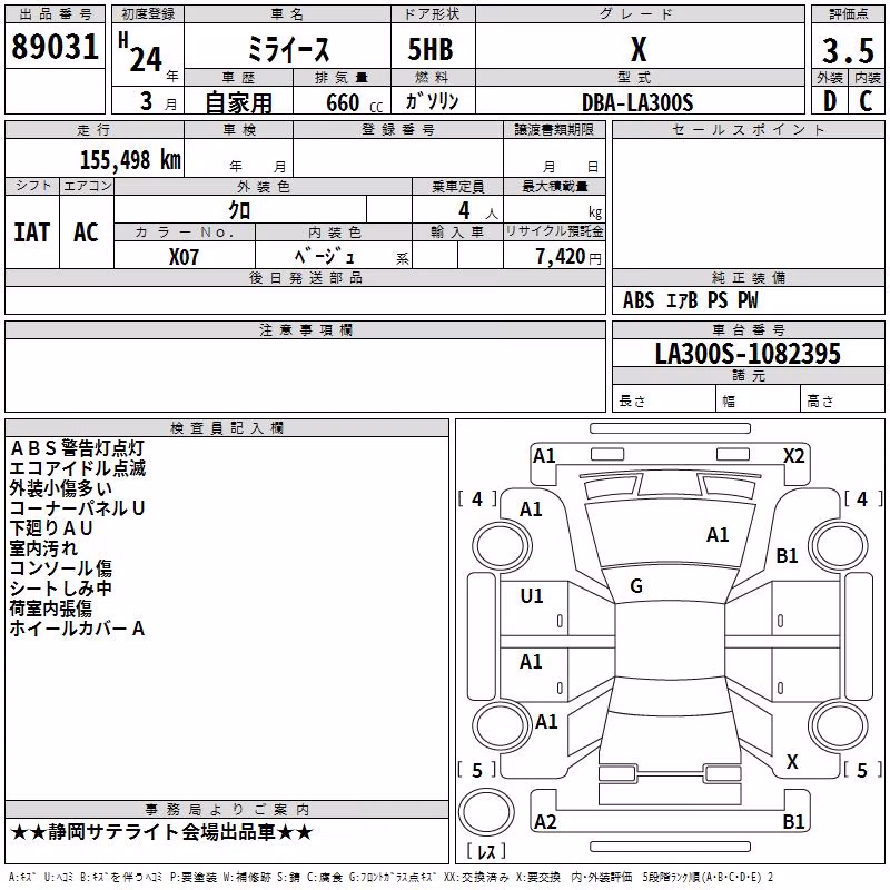 DAIHATSU MIRA E:S