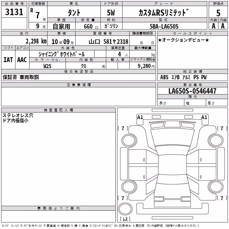 DAIHATSU TANTO