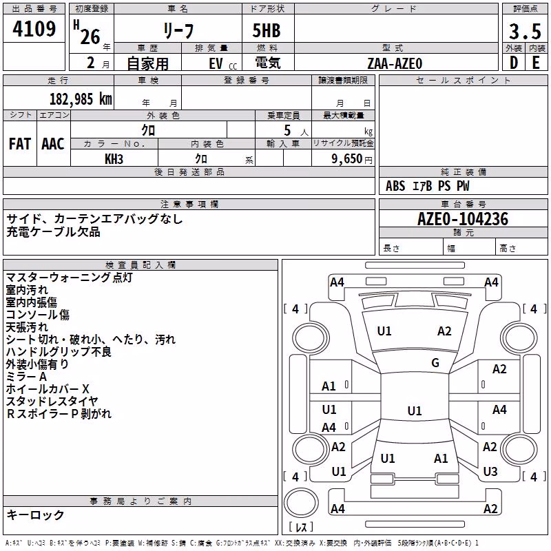 NISSAN LEAF