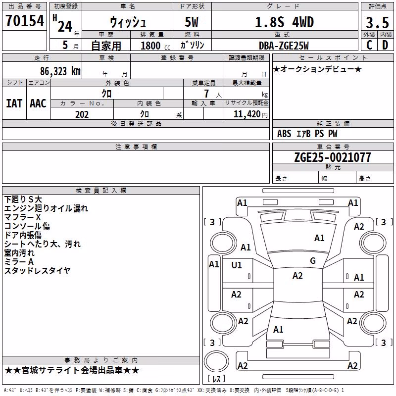 TOYOTA WISH