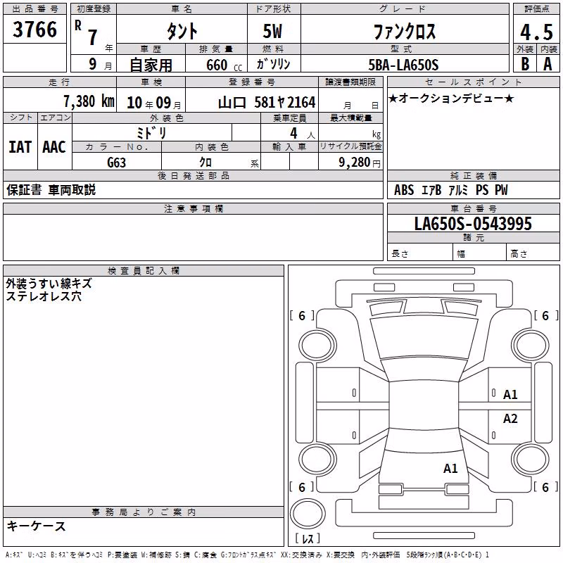DAIHATSU TANTO