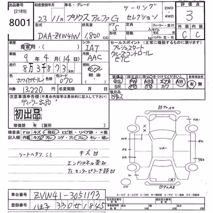 TOYOTA PRIUS ALPHA