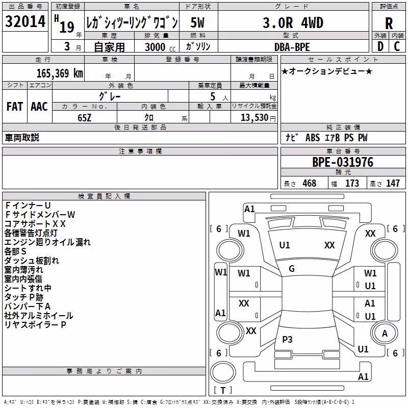 SUBARU LEGACY