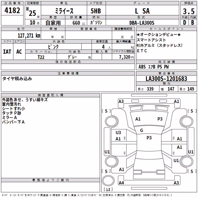 DAIHATSU MIRA E:S