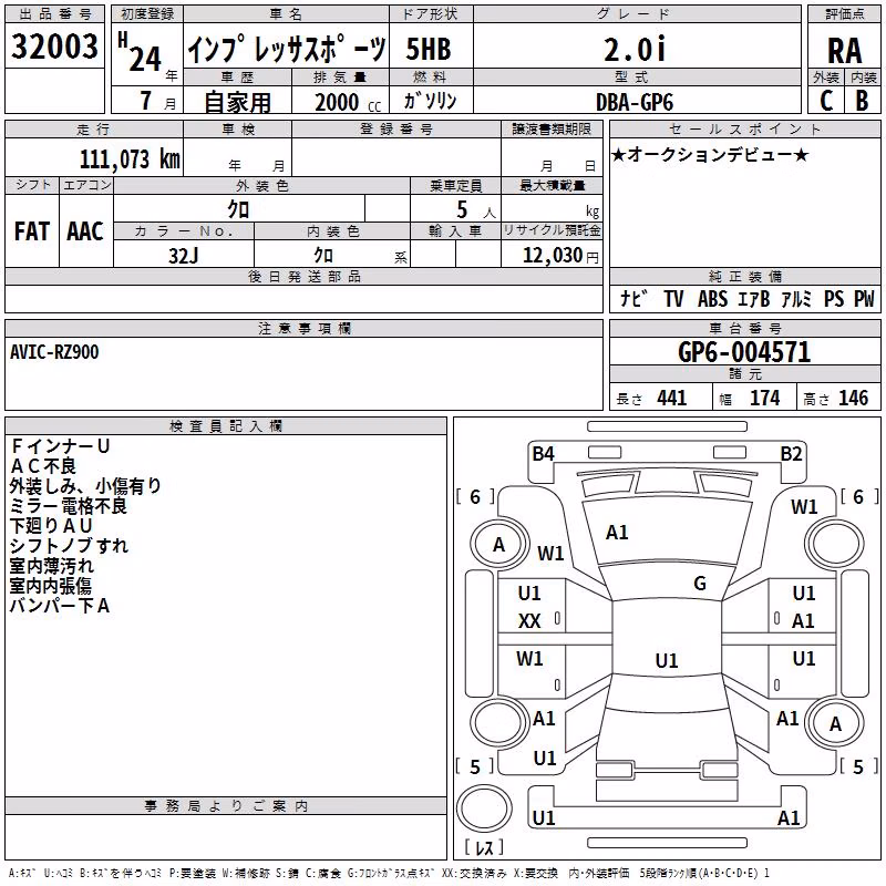 SUBARU IMPREZA