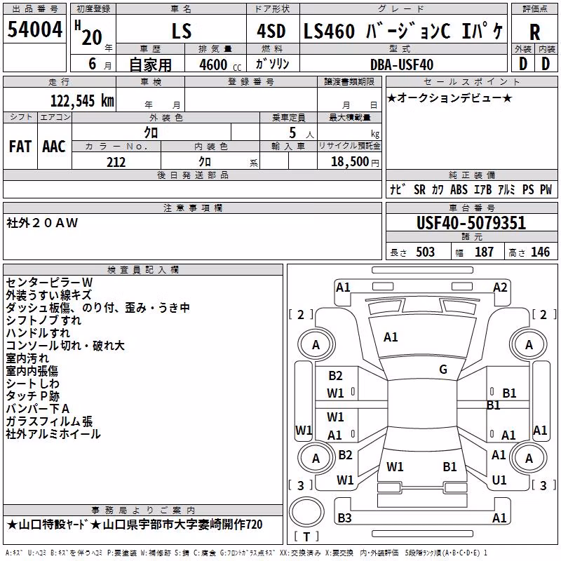 LEXUS LS460