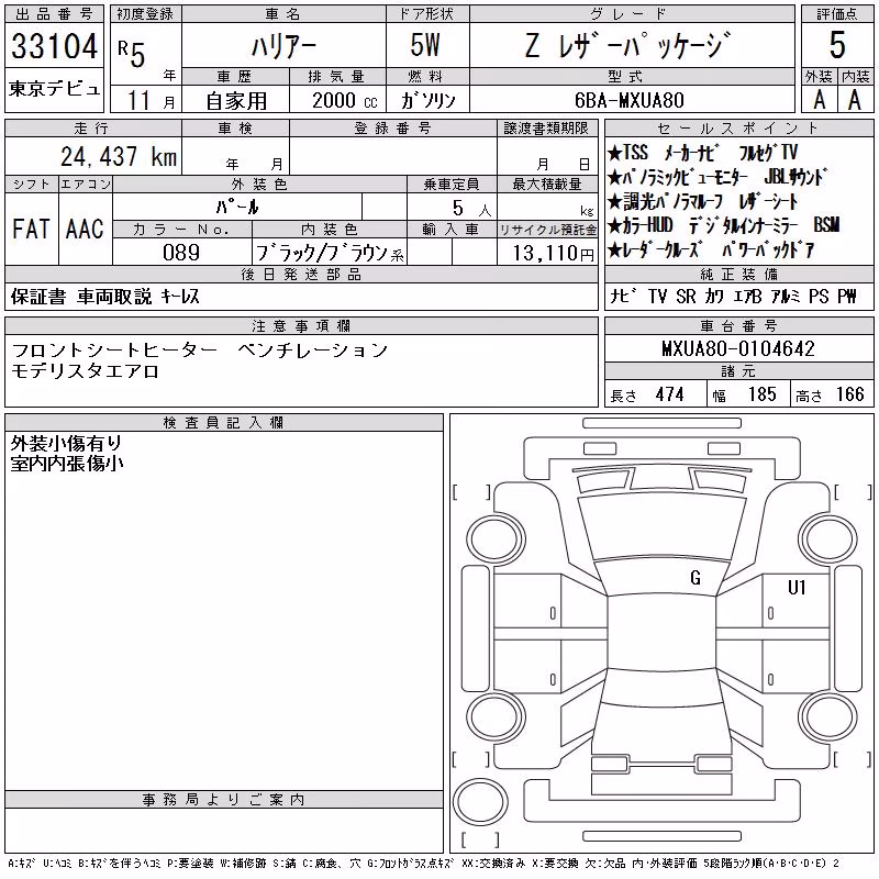 TOYOTA HARRIER