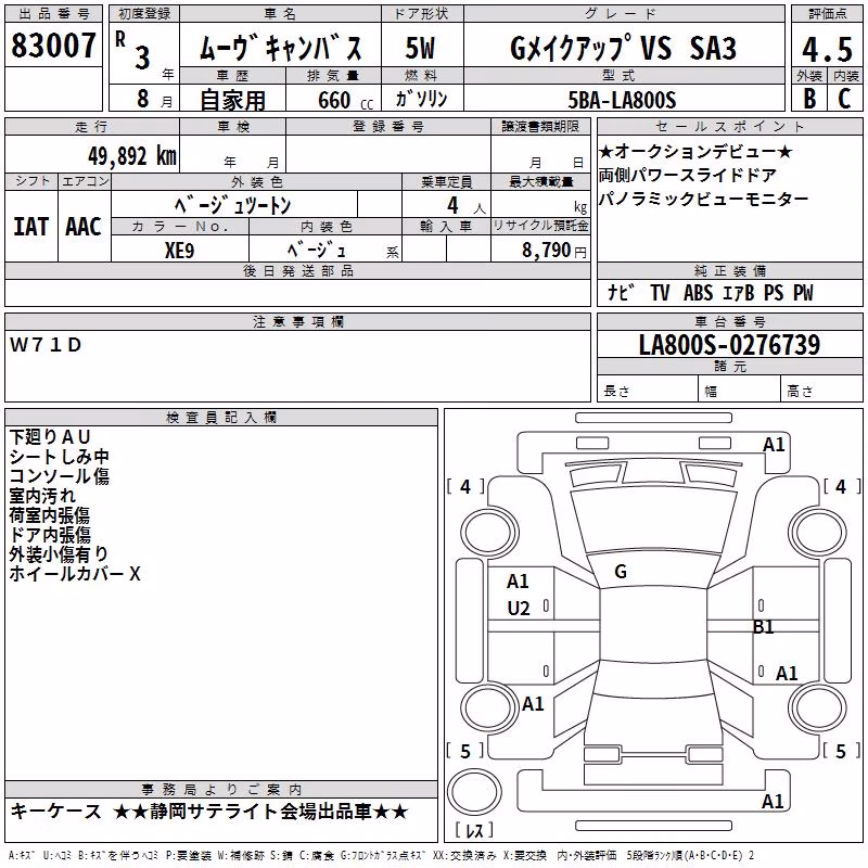 DAIHATSU MOVE CANBUS