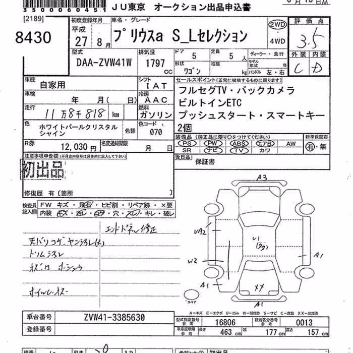TOYOTA PRIUS ALPHA
