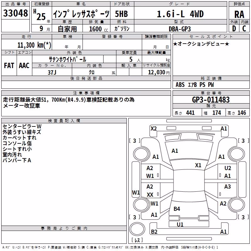 SUBARU IMPREZA