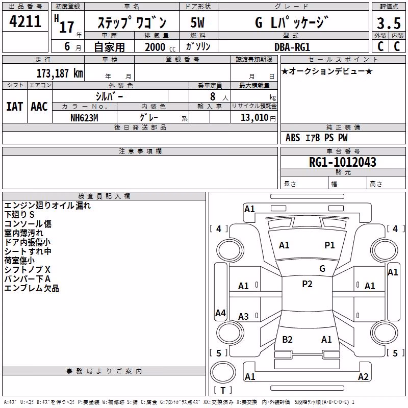 HONDA STEPWGN