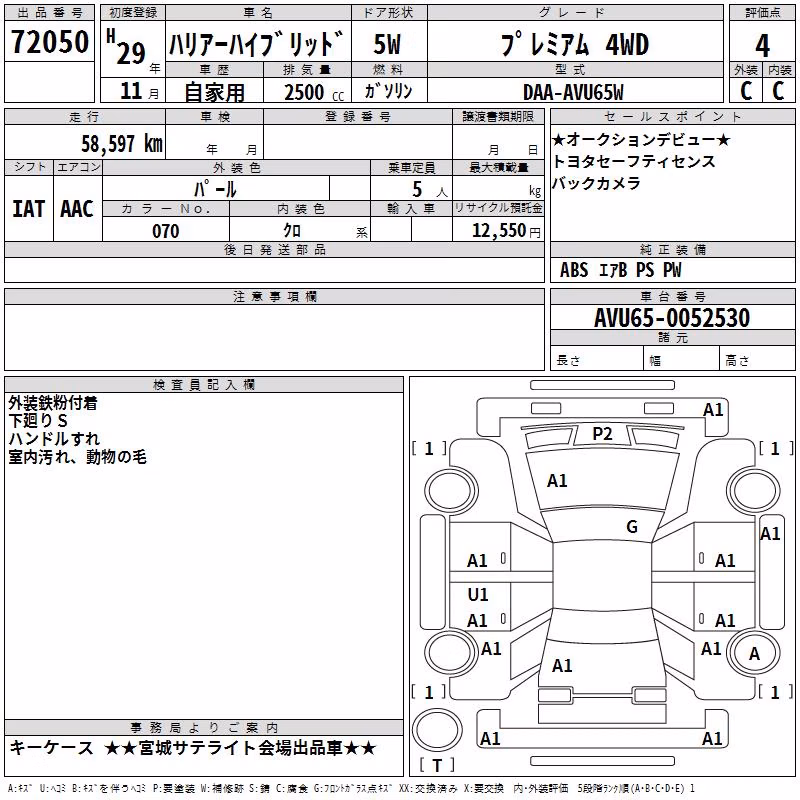 TOYOTA HARRIER