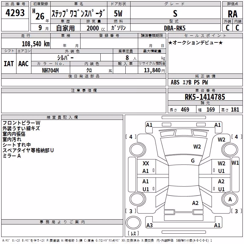 HONDA STEPWGN
