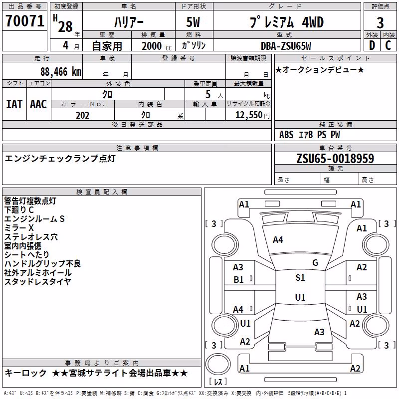 TOYOTA HARRIER