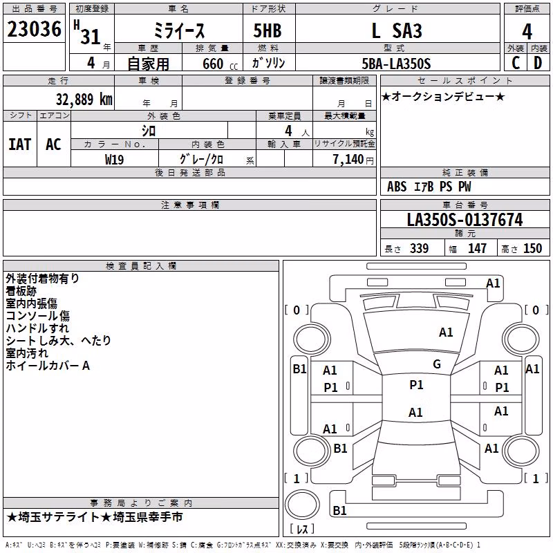 DAIHATSU MIRA E:S