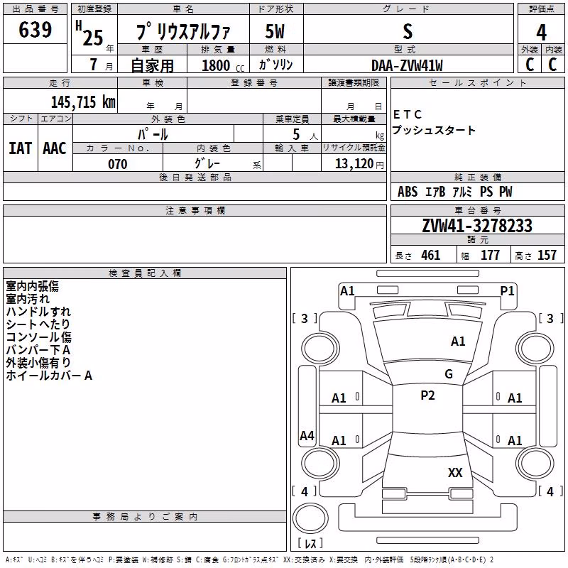 TOYOTA PRIUS ALPHA