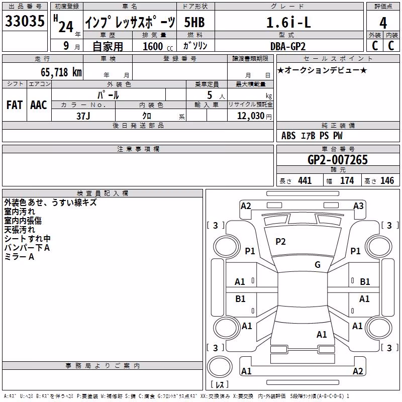 SUBARU IMPREZA