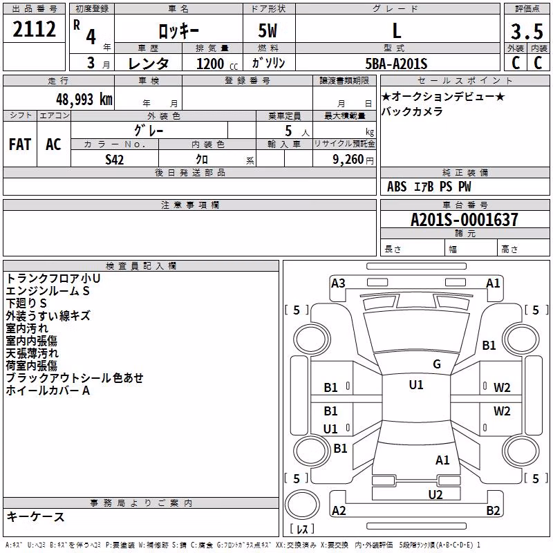 DAIHATSU ROCKY