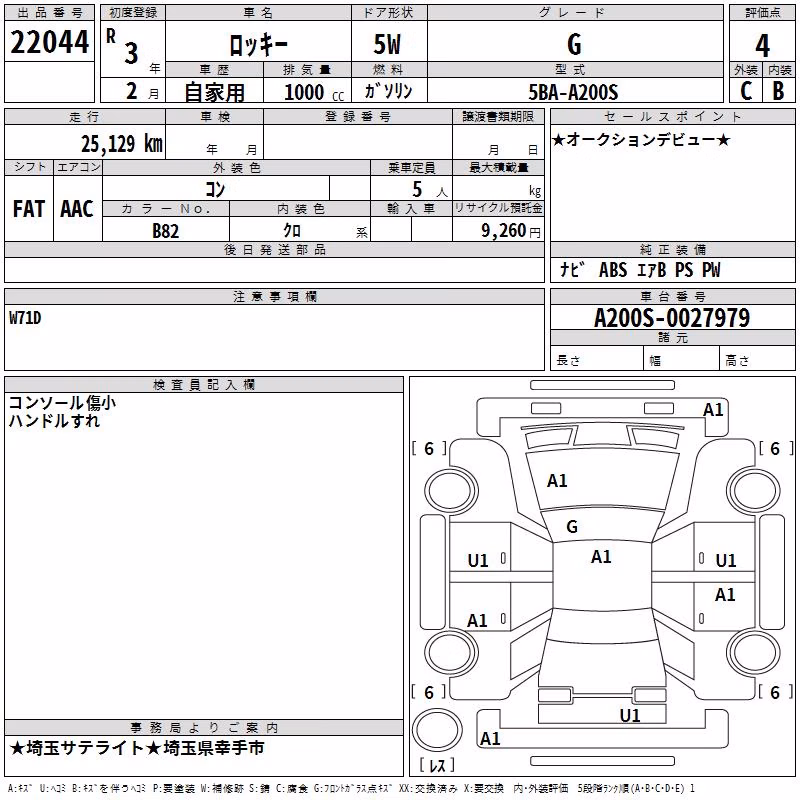 DAIHATSU ROCKY