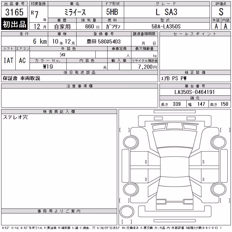 DAIHATSU MIRA E:S