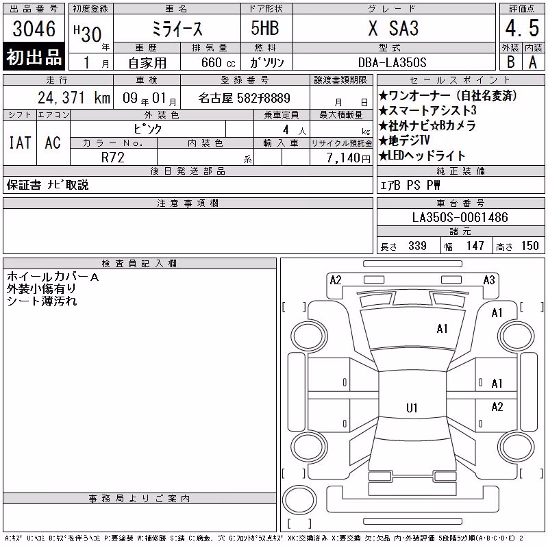 DAIHATSU MIRA E:S