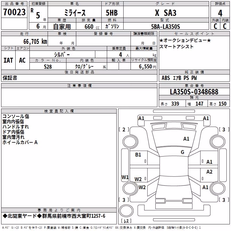 DAIHATSU MIRA E:S