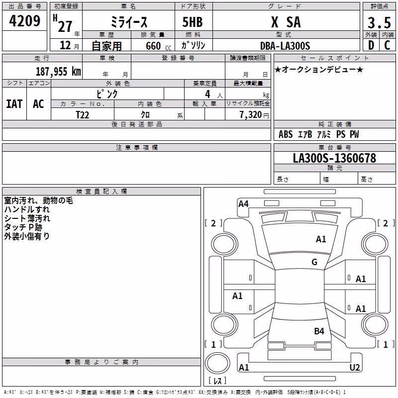 DAIHATSU MIRA E:S