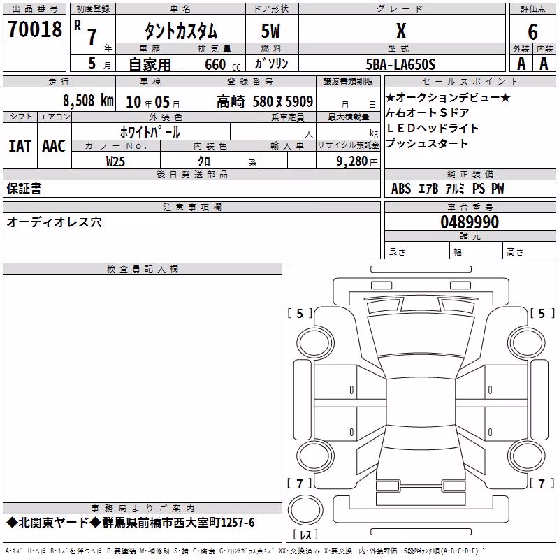 DAIHATSU TANTO