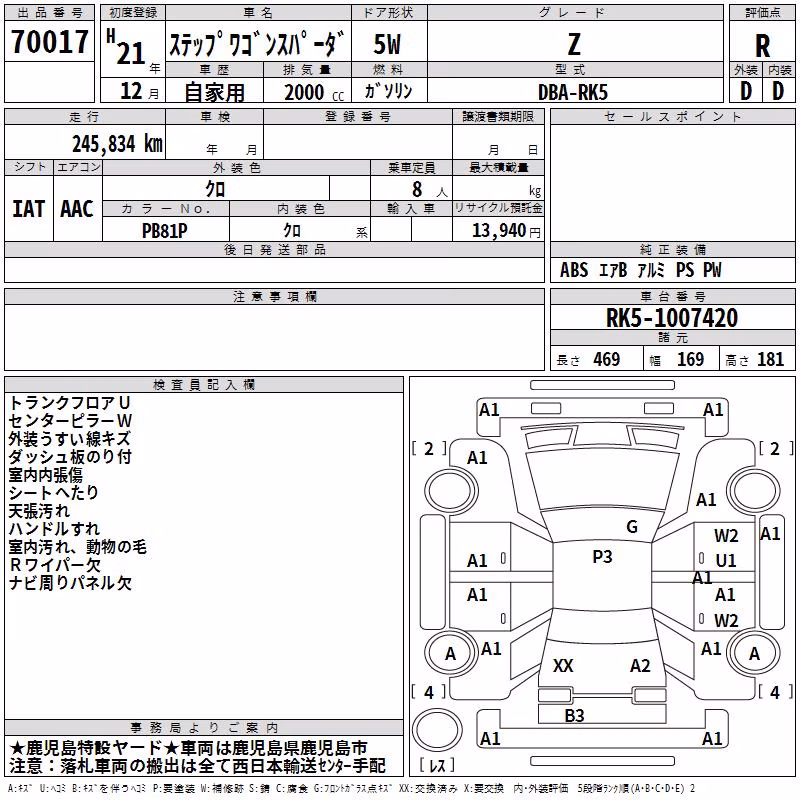 HONDA STEPWGN