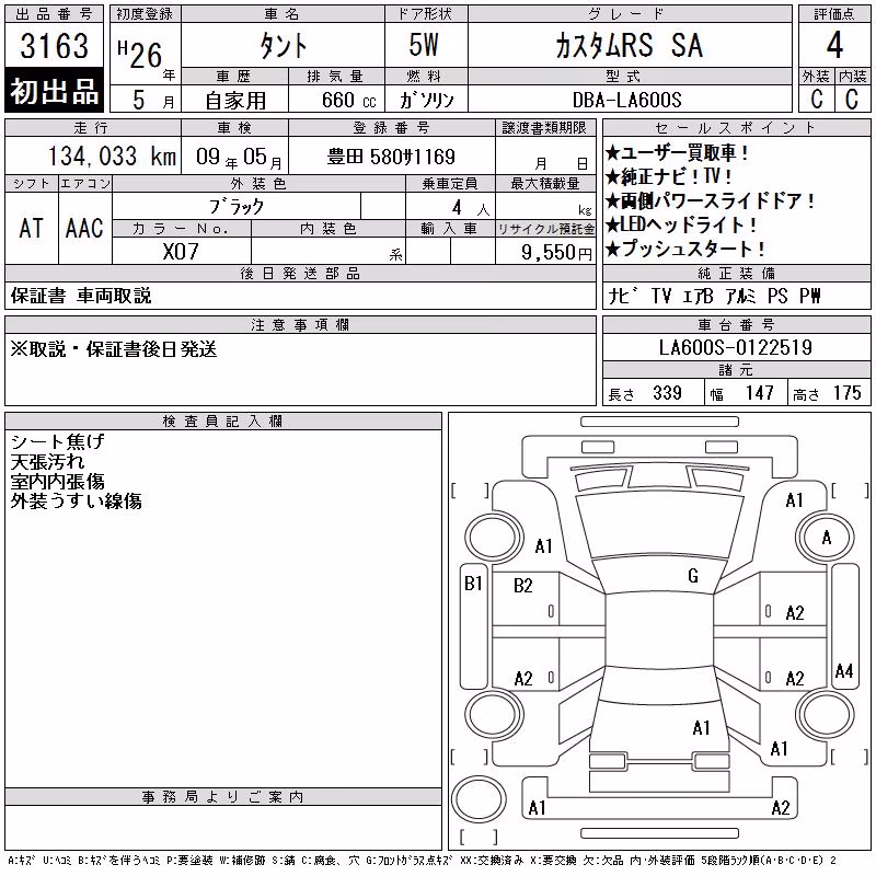 DAIHATSU TANTO