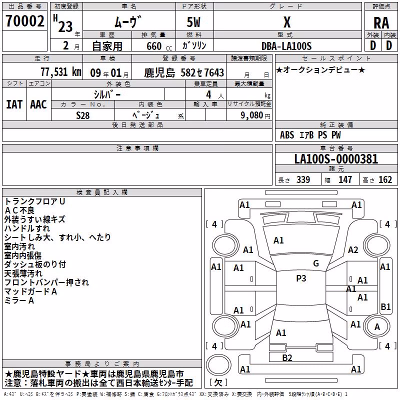 DAIHATSU MOVE