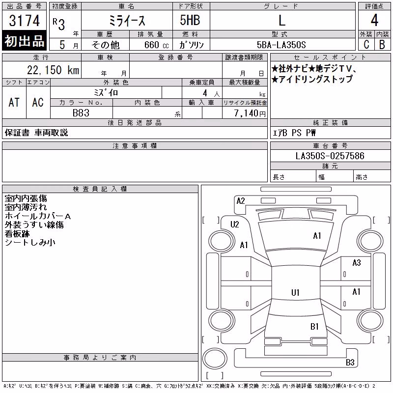 DAIHATSU MIRA E:S