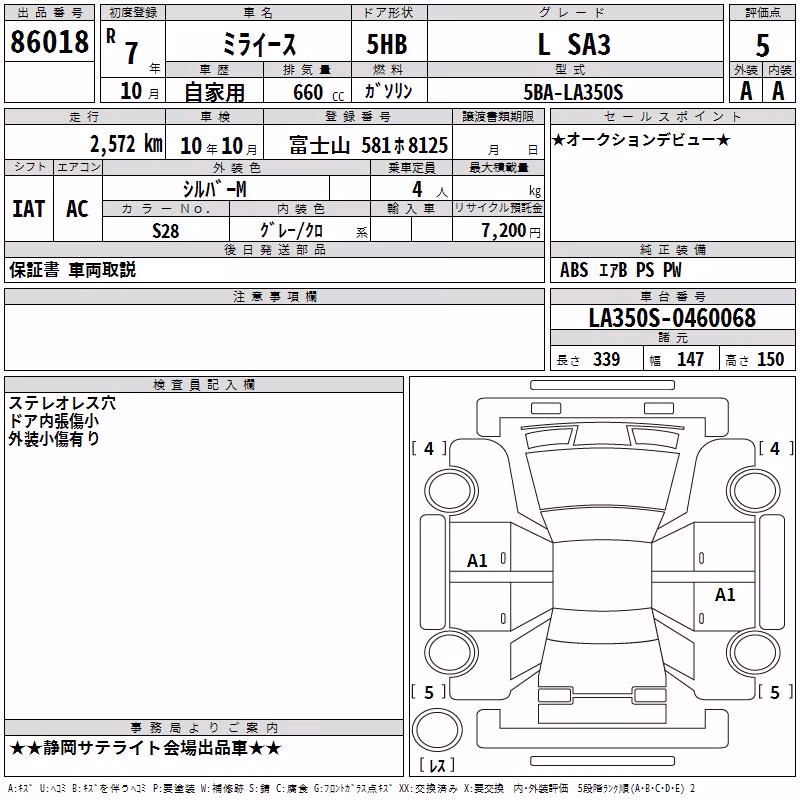 DAIHATSU MIRA E:S