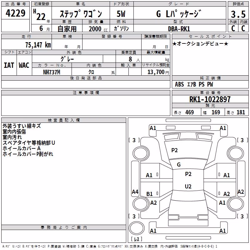 HONDA STEPWGN