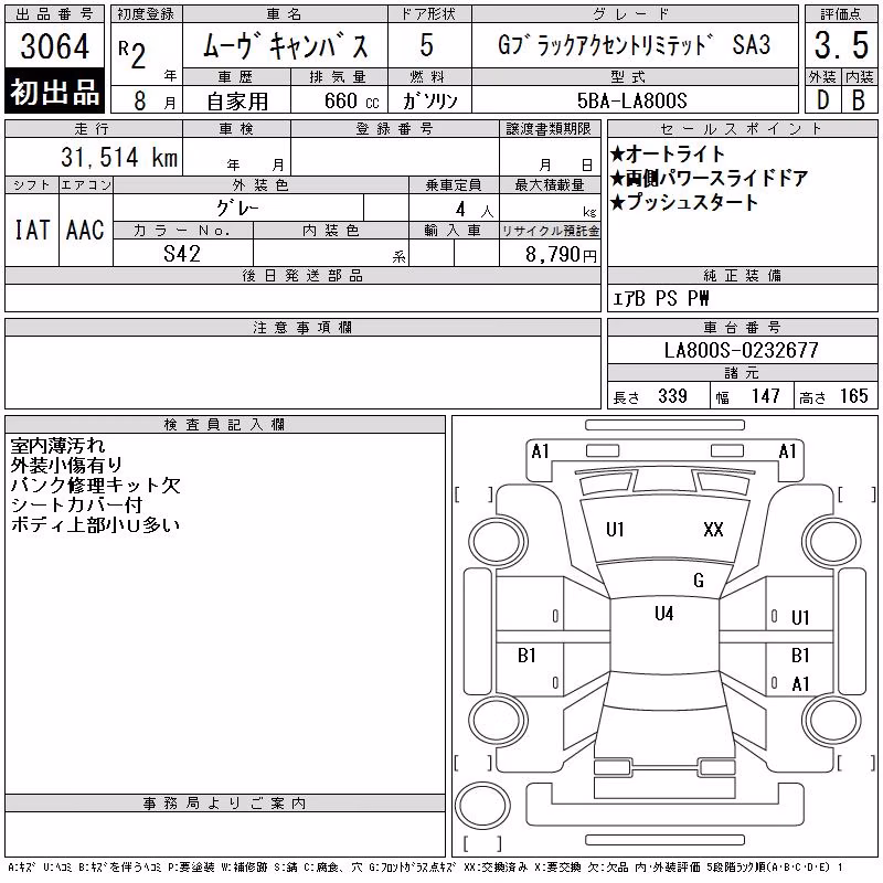 DAIHATSU MOVE CANBUS