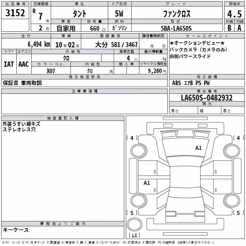 DAIHATSU TANTO