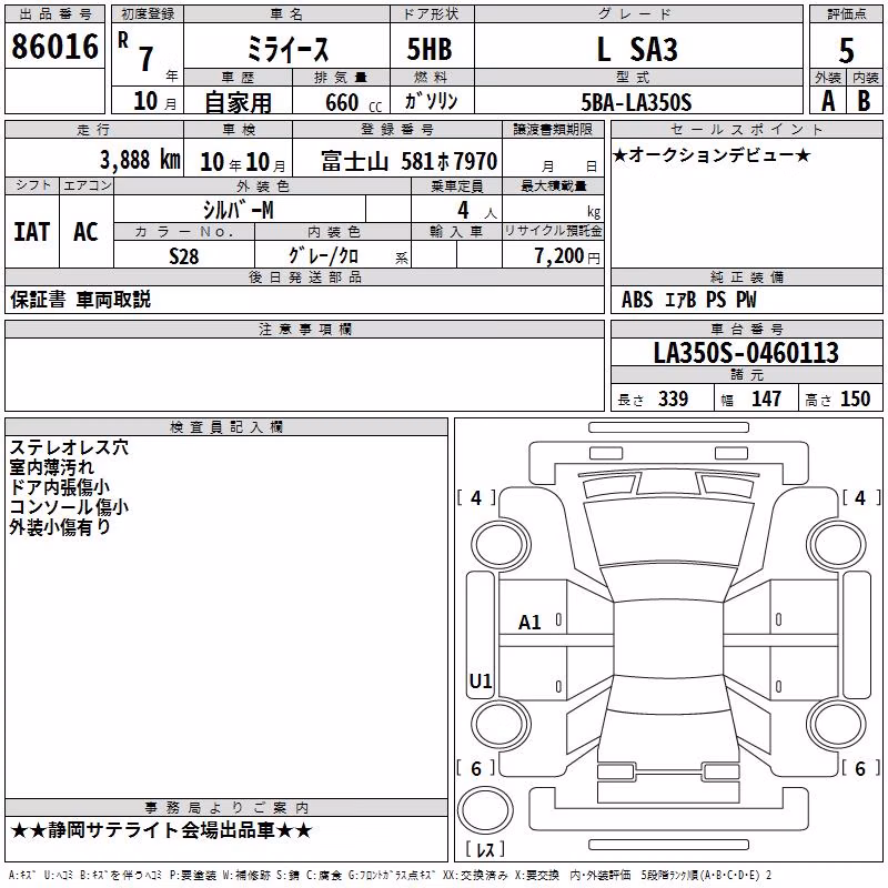 DAIHATSU MIRA E:S