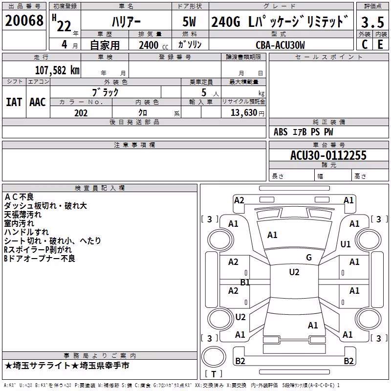 TOYOTA HARRIER