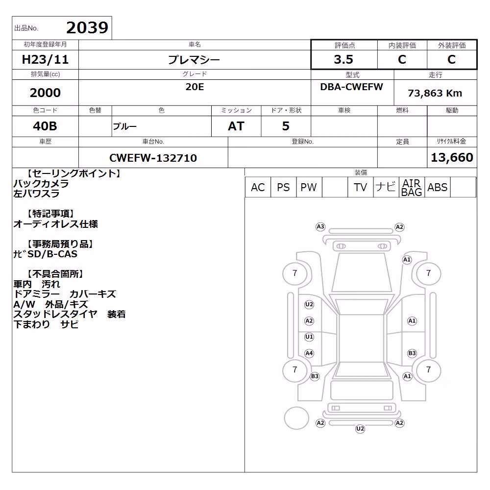 MAZDA PREMACY