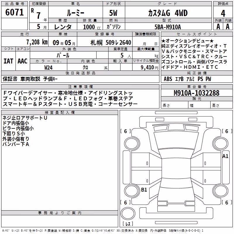 TOYOTA ROOMY