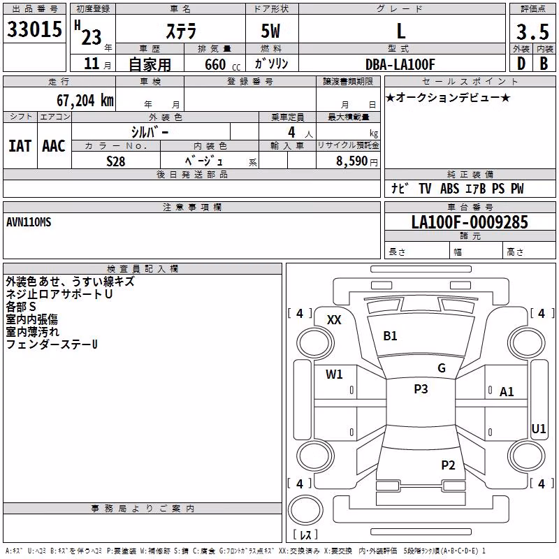 SUBARU STELLA